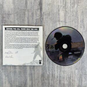 Medal of Honor (Sony PlayStation 1, 1999) PS1 DISC ONLY Tested